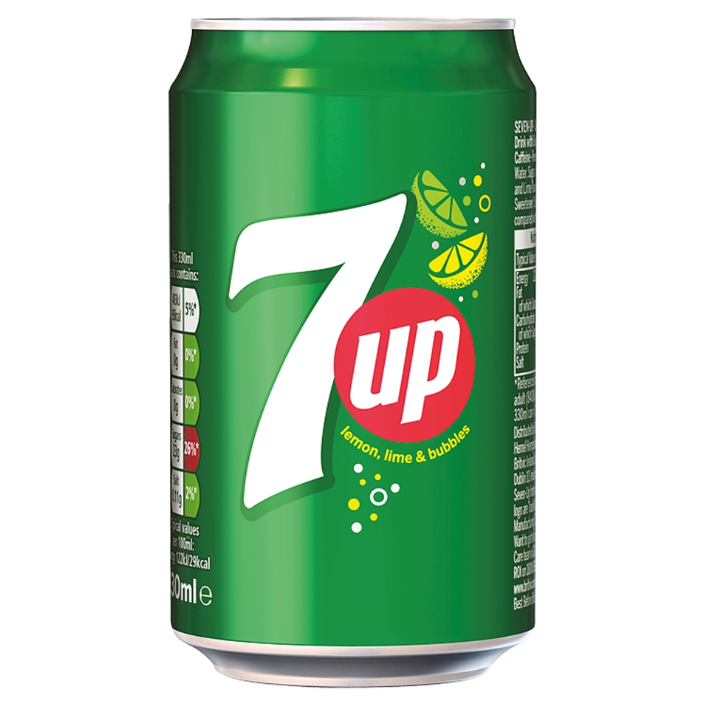 7UP Can  24 x 330ml (DRS)