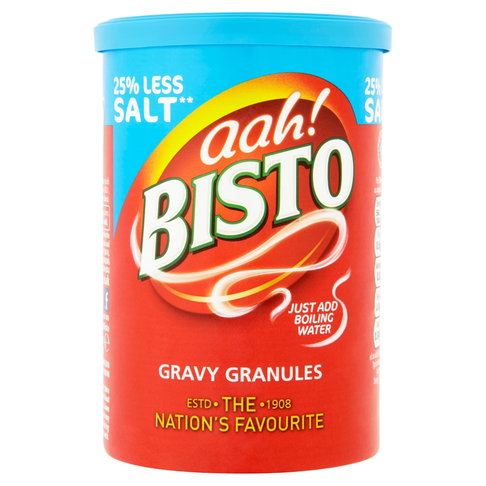 Bisto Gravy Granules Reduced Salt 12 x 190g
