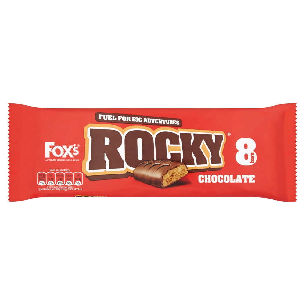 Foxs Rocky Chocolate Bar 36 x 7pk x 159g