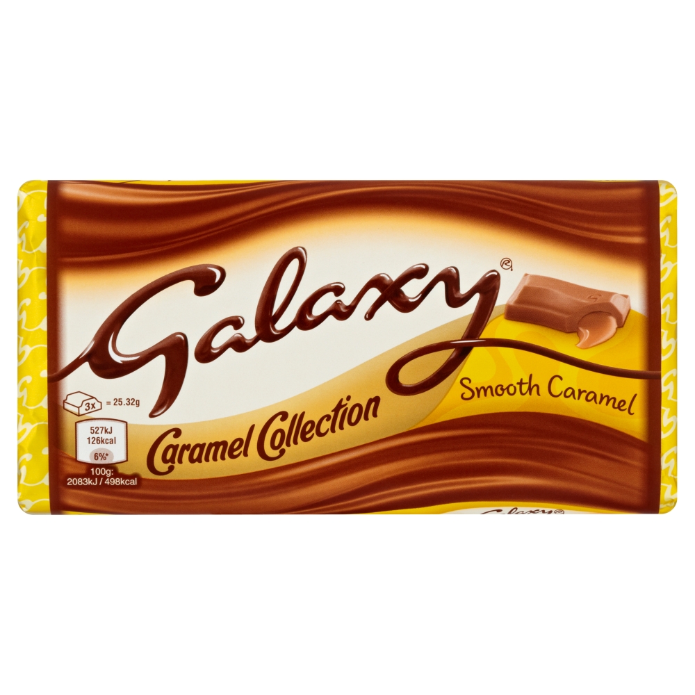 Galaxy Smooth Caramel Large Block 24 x 135g