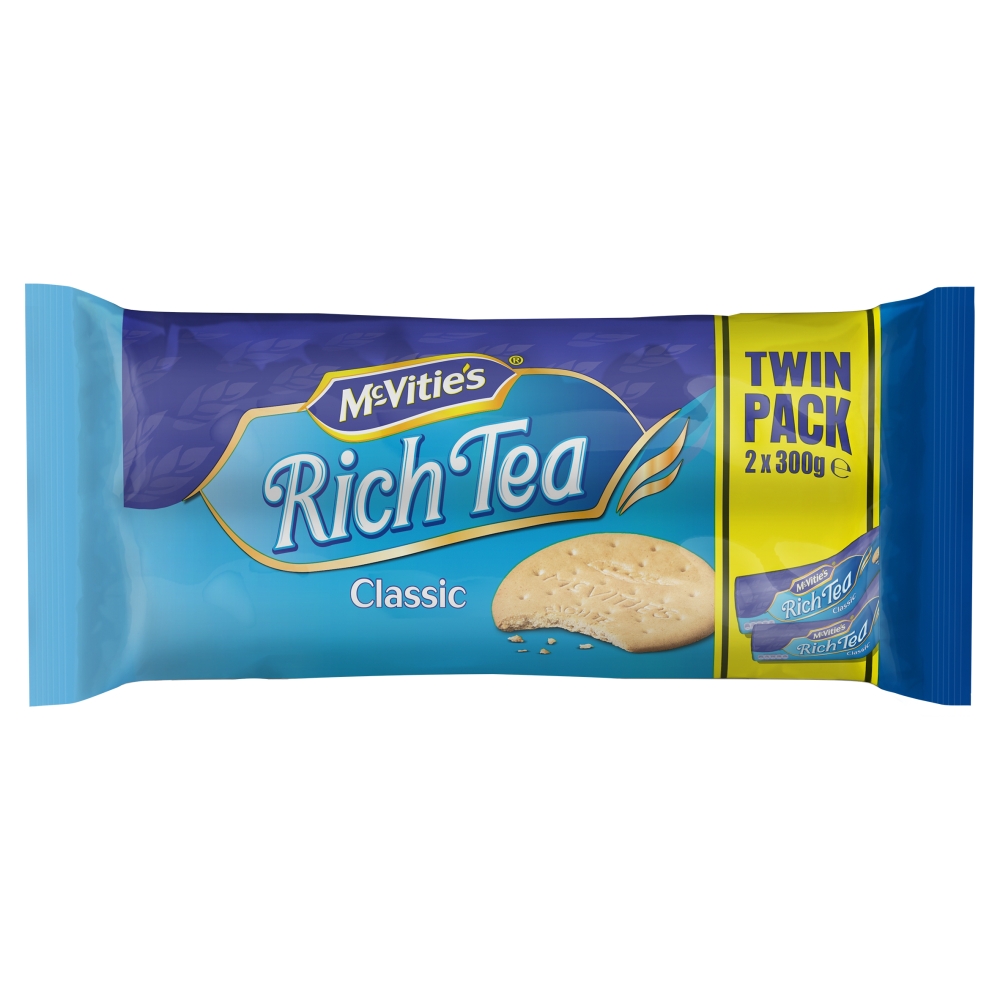 McVities Rich Tea Twin Pack 9 x (2 x 300g)