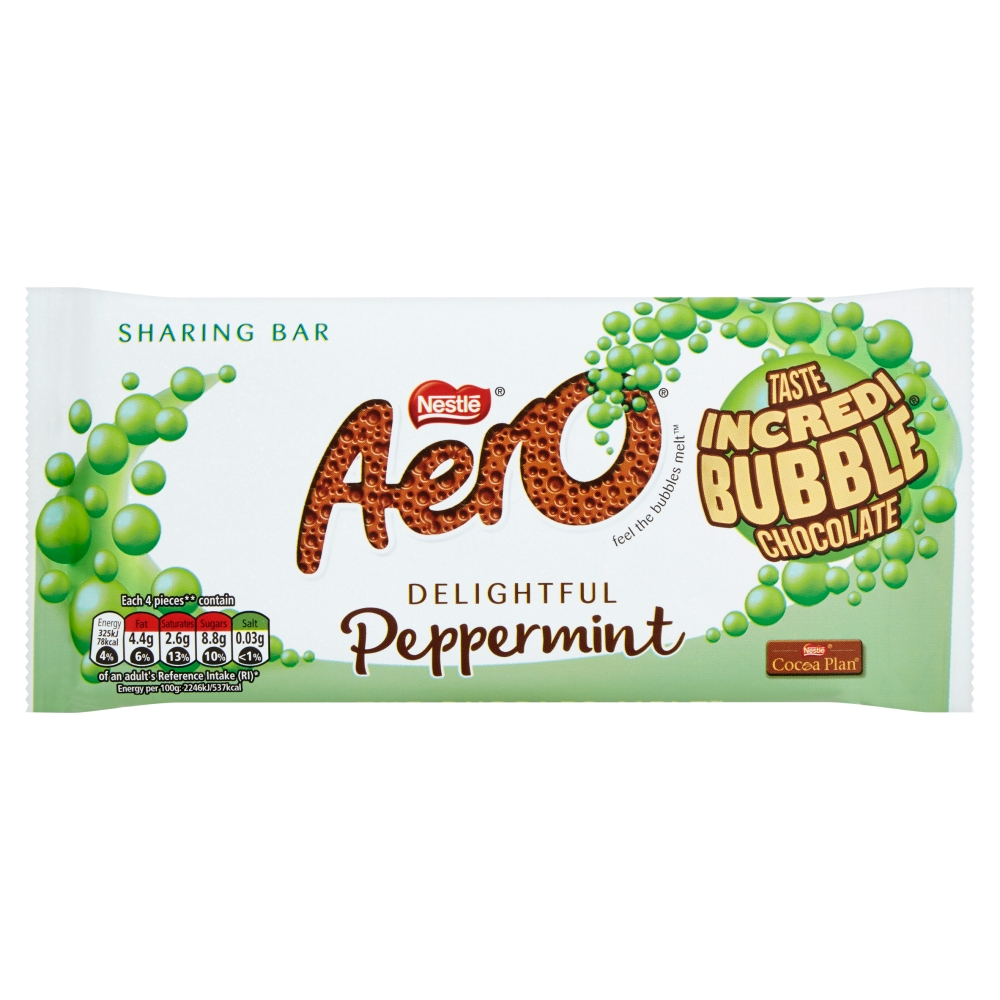 Nestle Aero Bubbly Mint 15 x 90g
