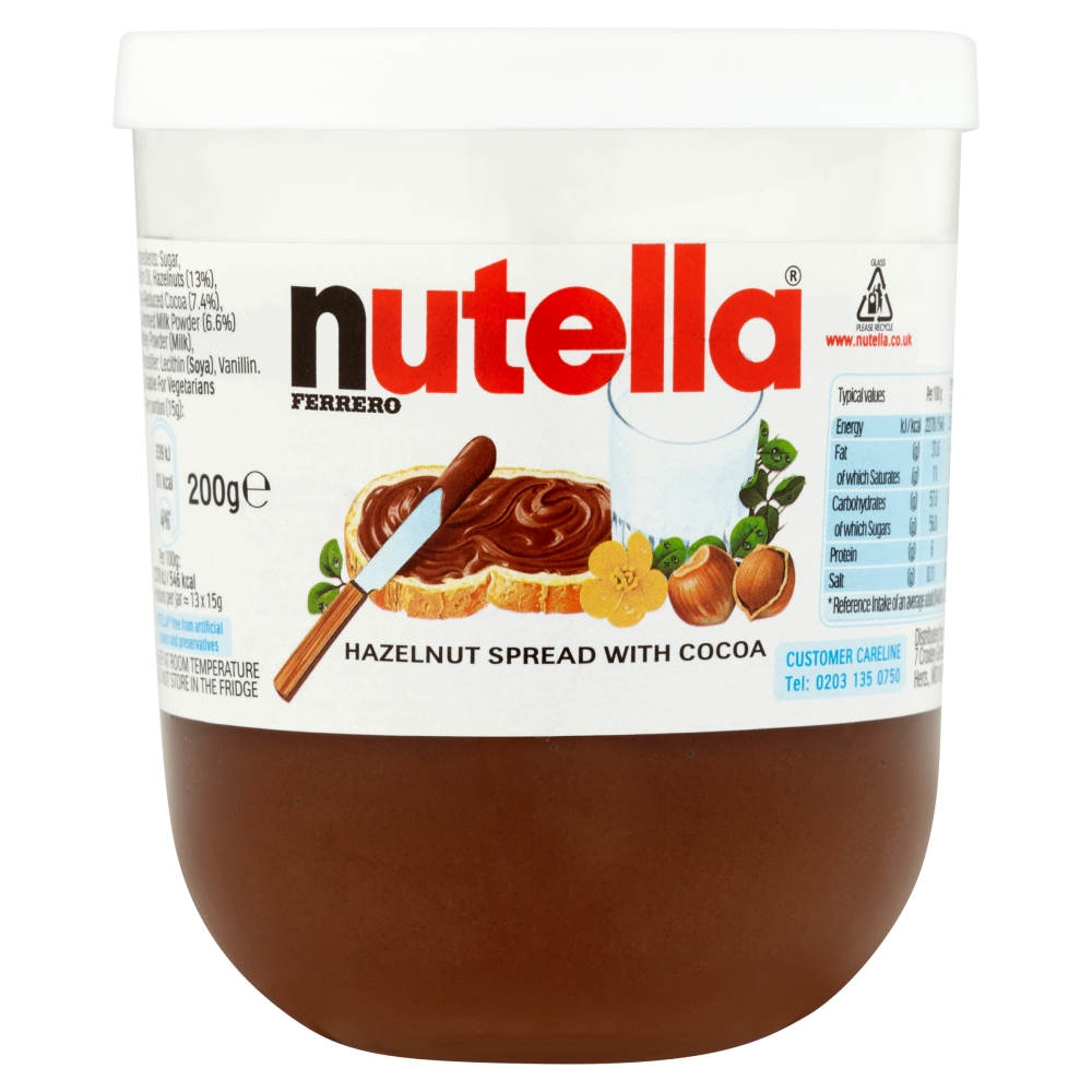 Nutella Choc Spread 15 x 200g