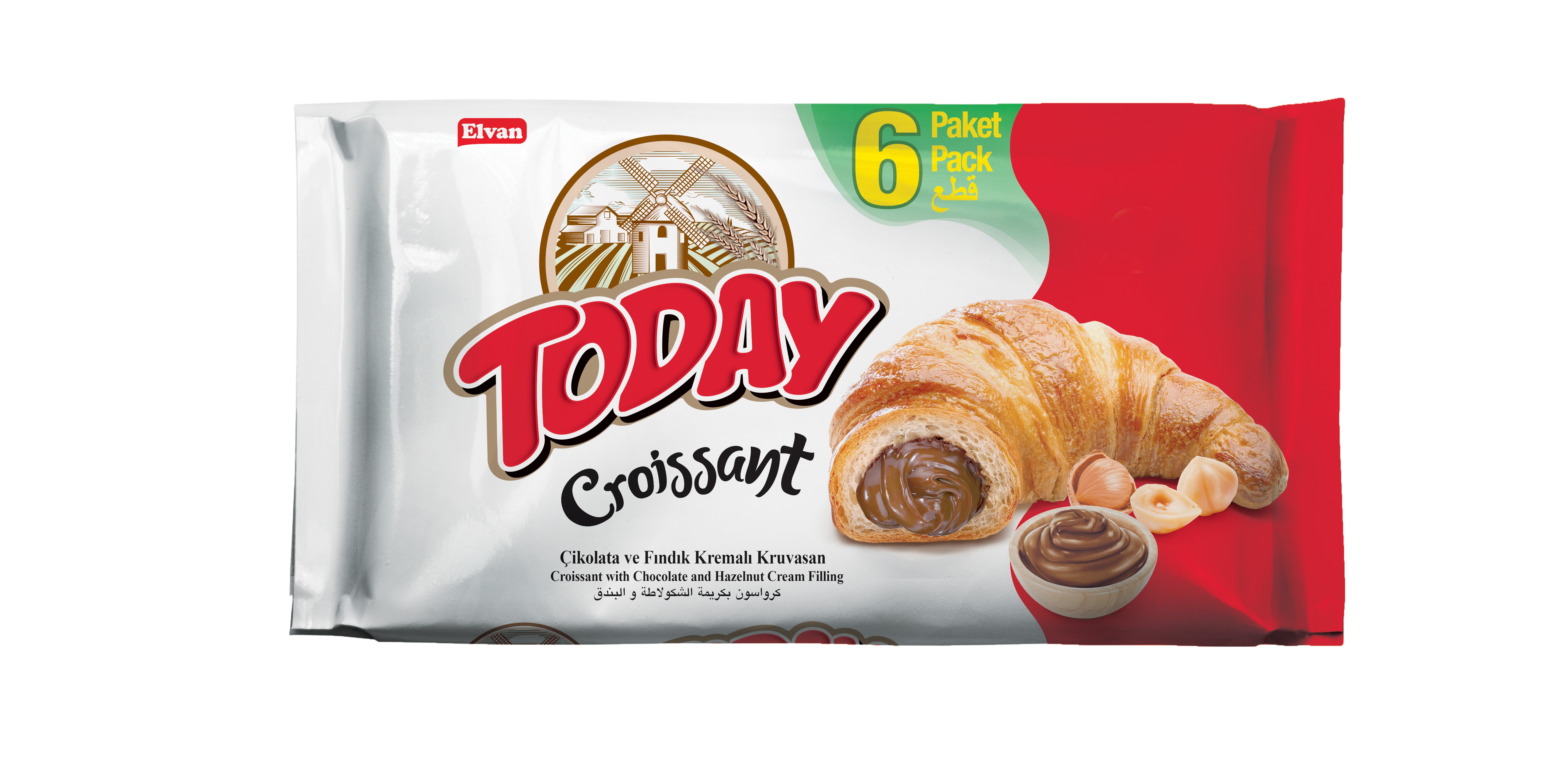 Today Croissant Chocolate 12 x 6pk x 240g