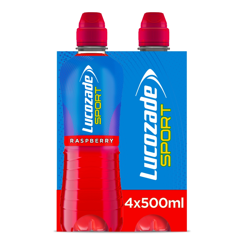 Lucozade Sport Raspberry 6 x 4pk x 500ml (DRS) PM€5