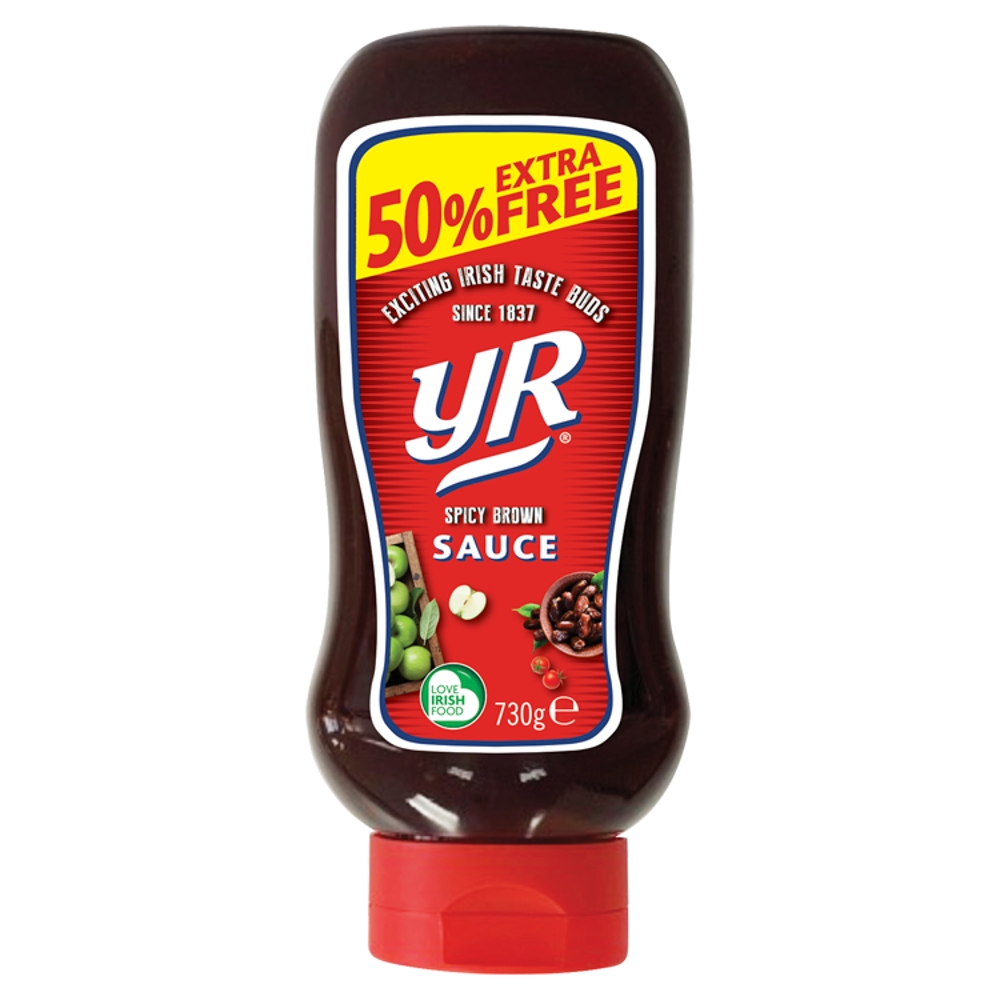 YR Spicy Brown Sauce 12 x 730g