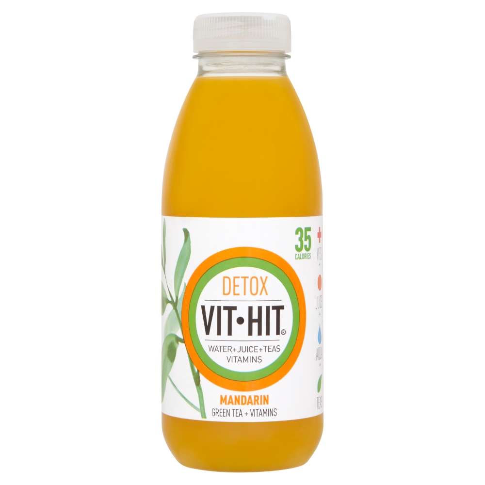 Vit Hit Mandarin Detox 12 x 500ml (DRS)