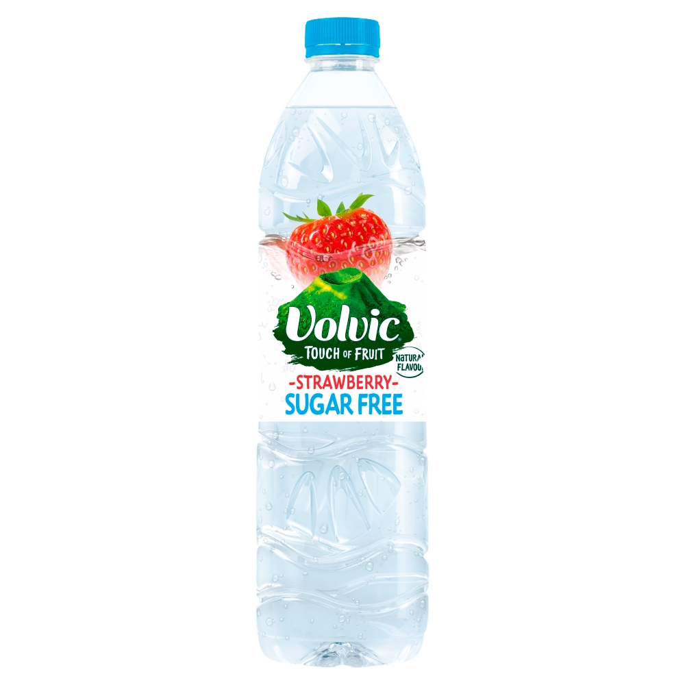 Volvic TOF Strawberry Sugar Free 6 x 1.5L (DRS)