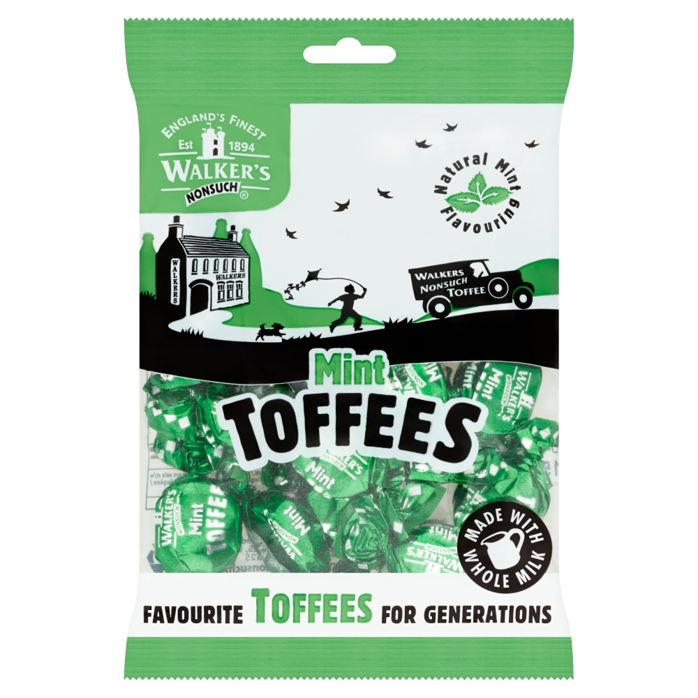 Walkers Mint Toffees 12 x 150g